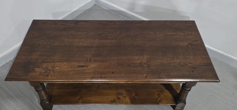 Oak Plank Coffee Table - Image 10