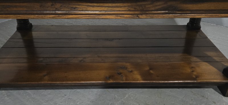 Oak Plank Coffee Table - Image 8