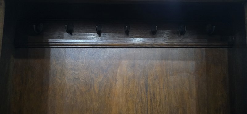 Fine Oak Hanging Hall Robe - Image 8