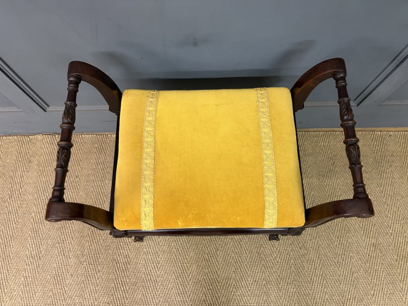 Mahogany Piano Stool - Image 2