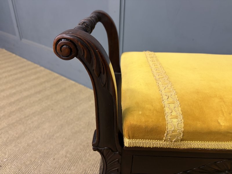 Mahogany Piano Stool - Image 6