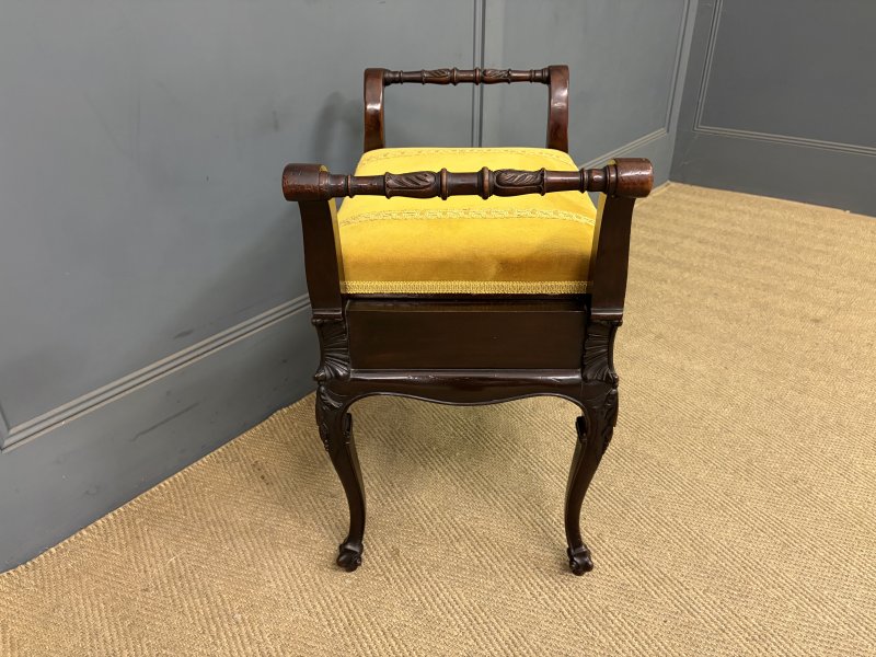 Mahogany Piano Stool - Image 12