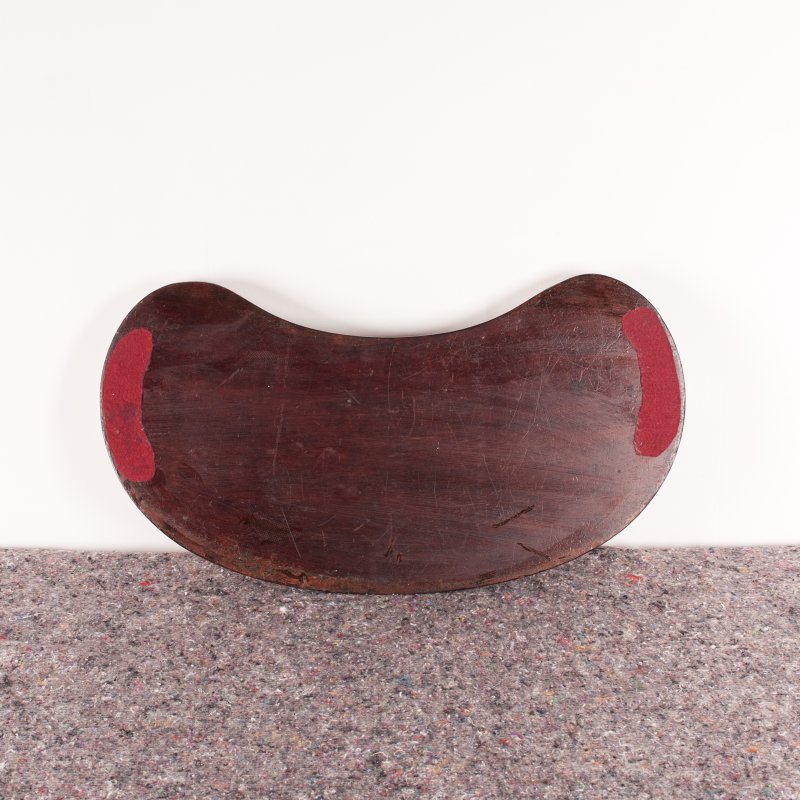 Highly Decorative Inlaid Satinwood Kidney Shaped Tray - Image 11