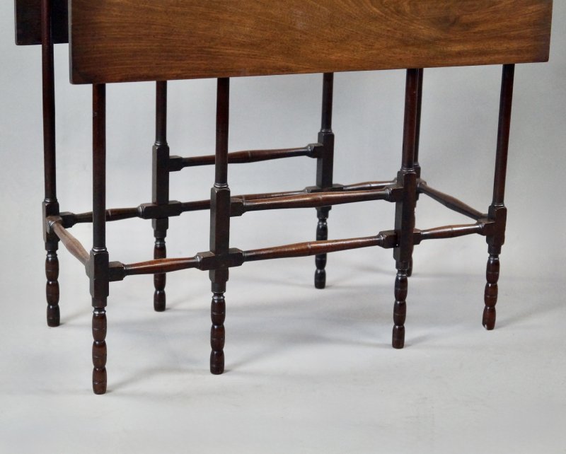 18Th Century Mahogany Spider Leg Table - Image 4