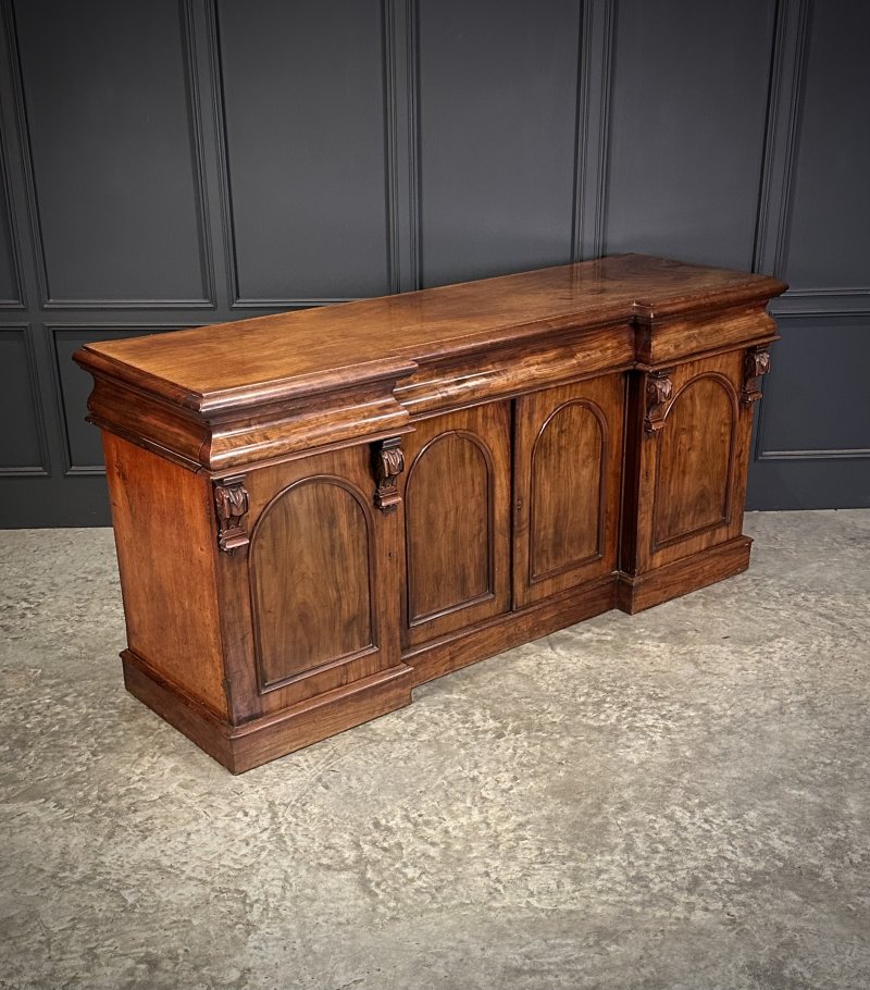 Victorian Mahogany 4 Door Sideboard