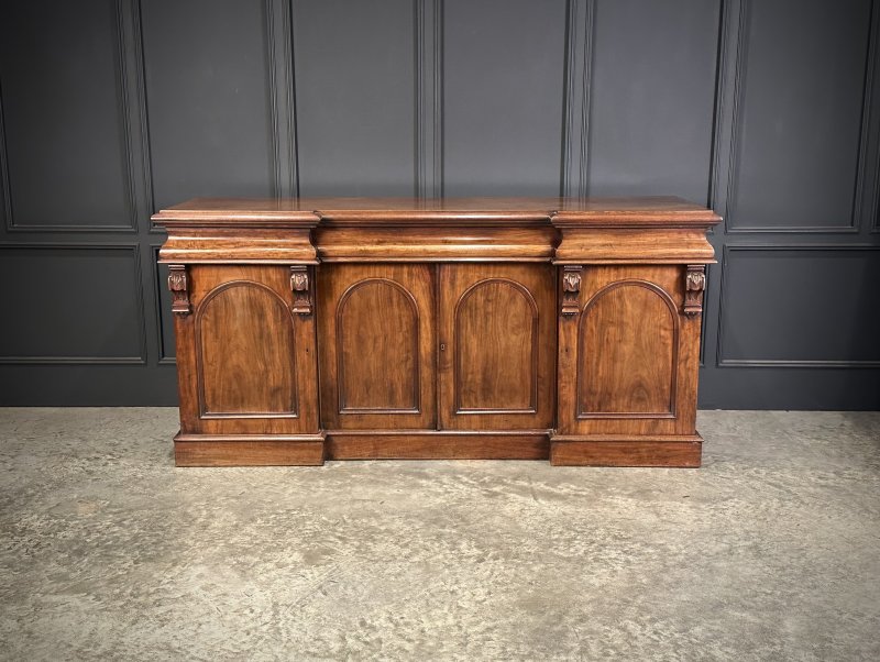 Victorian Mahogany 4 Door Sideboard - Image 7