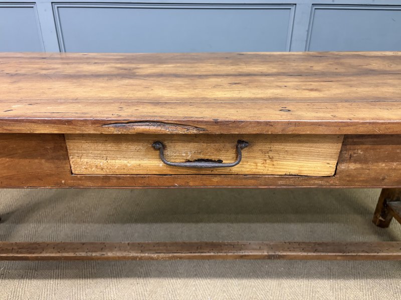Early 19th Century Fruitwood Refectory Farmhouse Table - Image 2