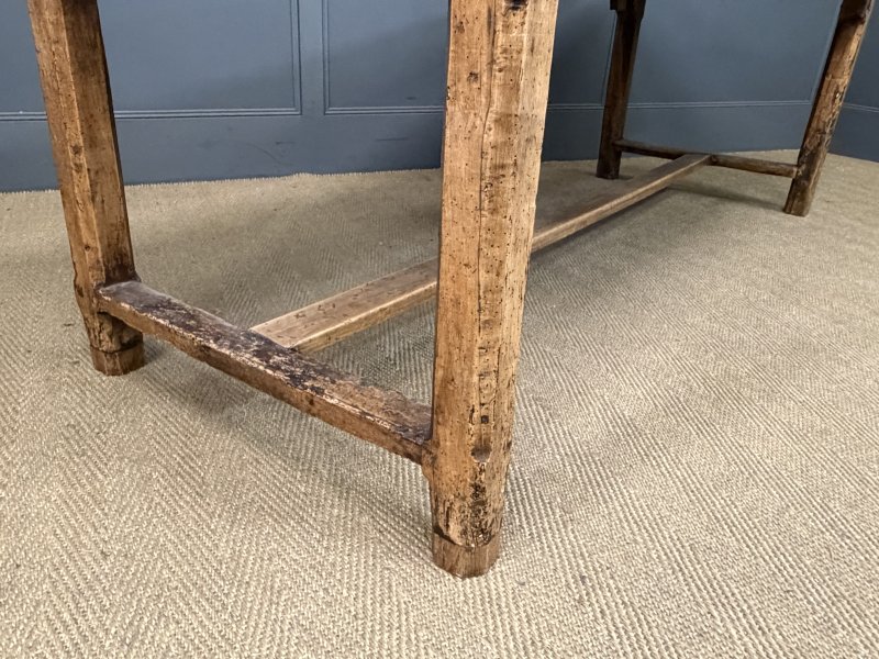 Early 19th Century Fruitwood Refectory Farmhouse Table - Image 17