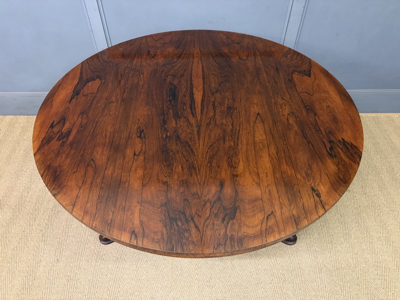 Victorian Rosewood Loo Table - Image 15