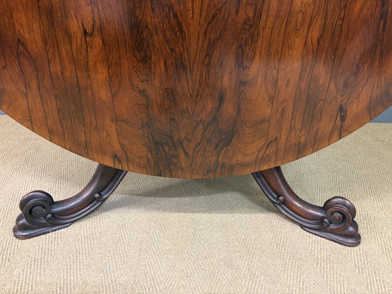 Victorian Rosewood Loo Table - Image 22