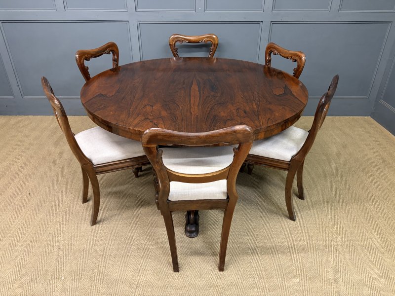 Victorian Rosewood Loo Table - Image 3