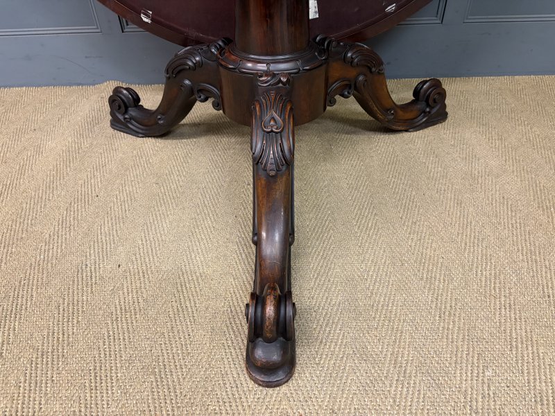 Victorian Rosewood Loo Table - Image 2