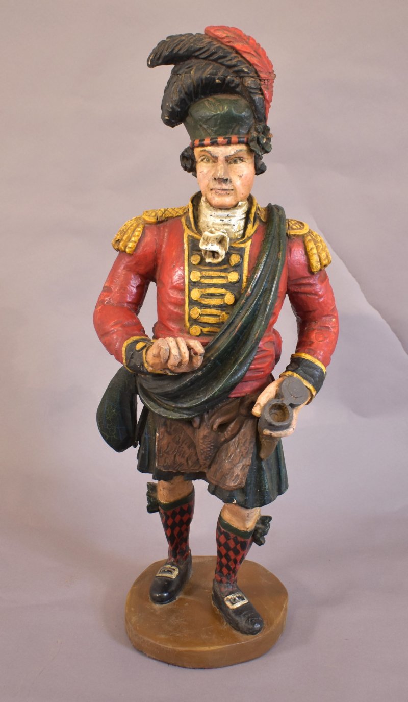 Highlander tobacco figure