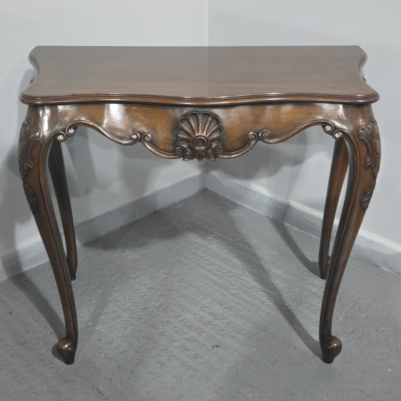 Super Mahogany Console Hall Table - Image 7