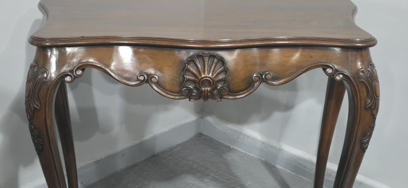Super Mahogany Console Hall Table - Image 6