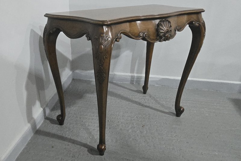 Super Mahogany Console Hall Table - Image 9