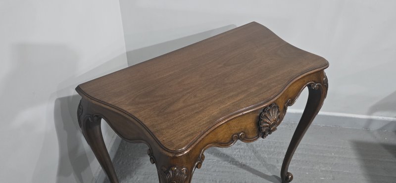 Super Mahogany Console Hall Table - Image 11