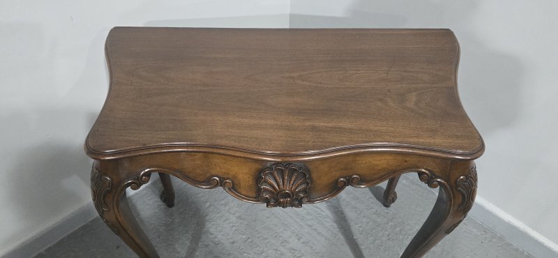 Super Mahogany Console Hall Table - Image 12