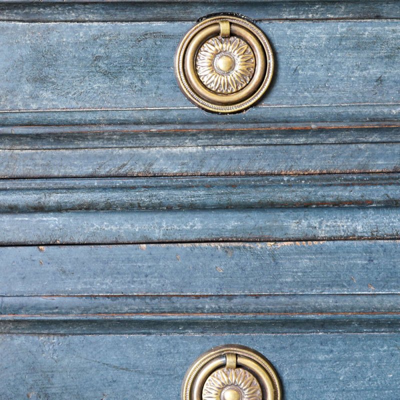 Late 19th Century French Louis XVI Revival Painted Chest of Drawers | Four Drawer Commode - Image 6