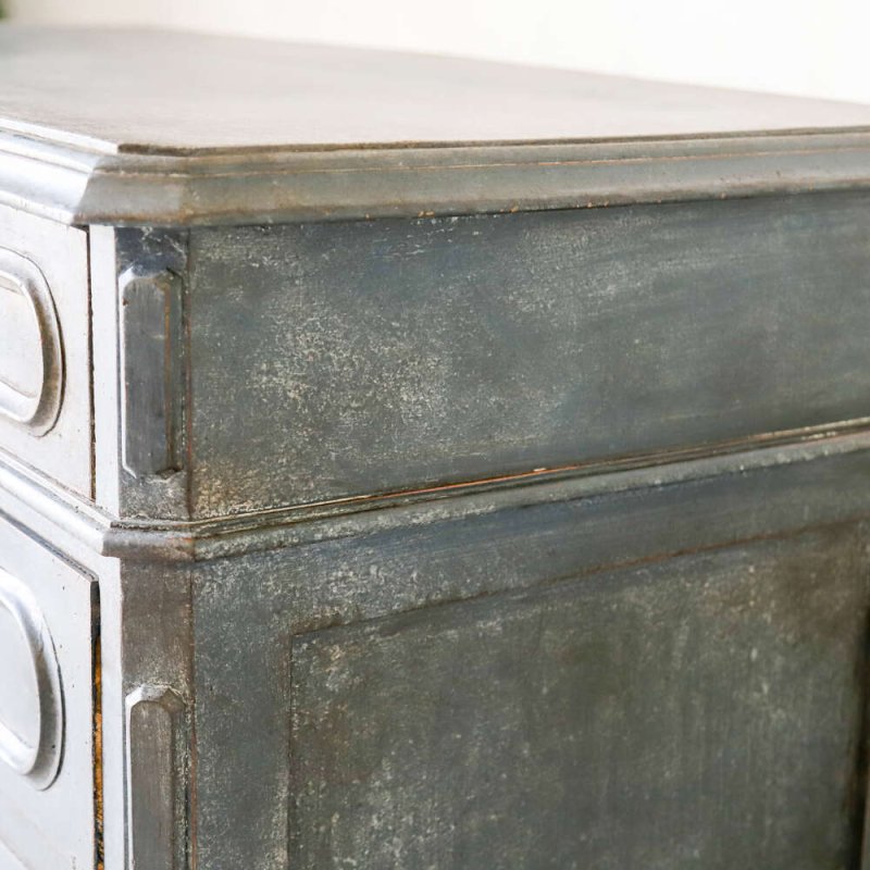 Late 19th Century French Louis XVI Revival Painted Chest of Drawers | Four Drawer Commode - Image 9