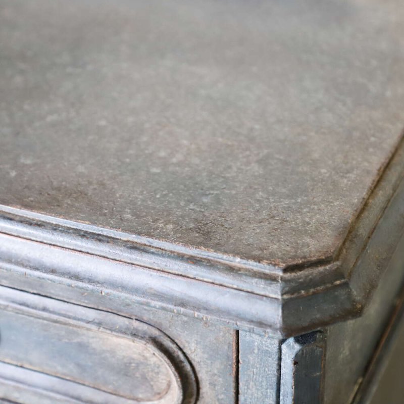 Late 19th Century French Louis XVI Revival Painted Chest of Drawers | Four Drawer Commode - Image 11