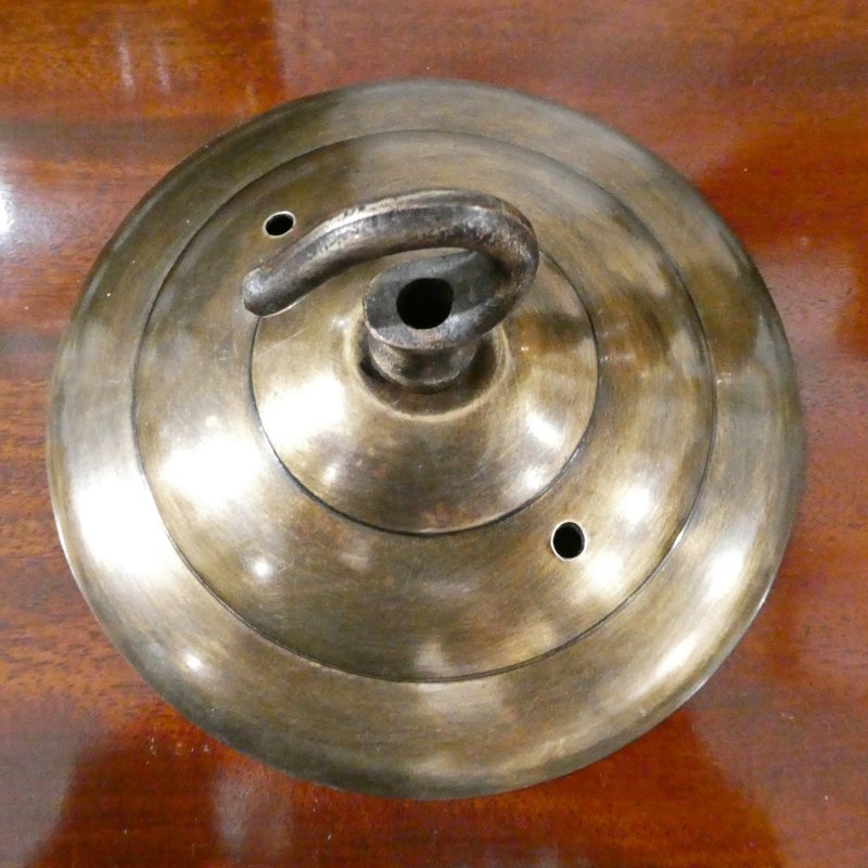 Large Edwardian Brass Chandelier Attributed to Faraday & Son - Image 17