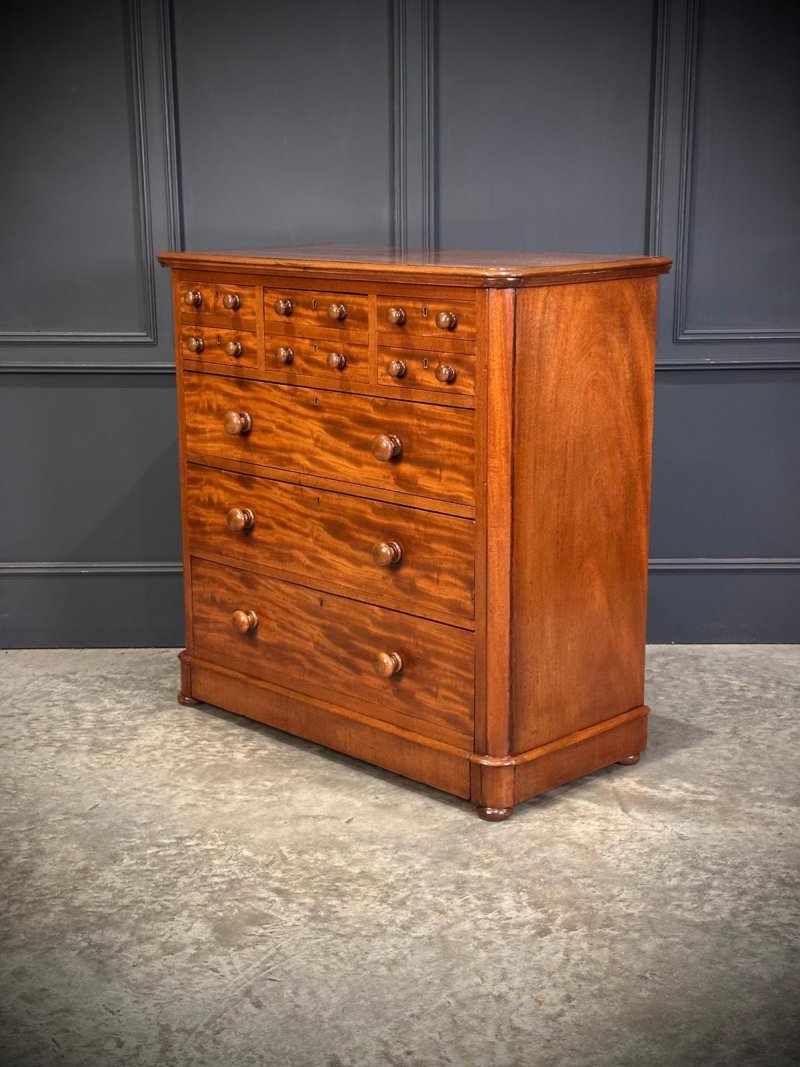 Victorian Mahogany Chest of Drawers - Image 5