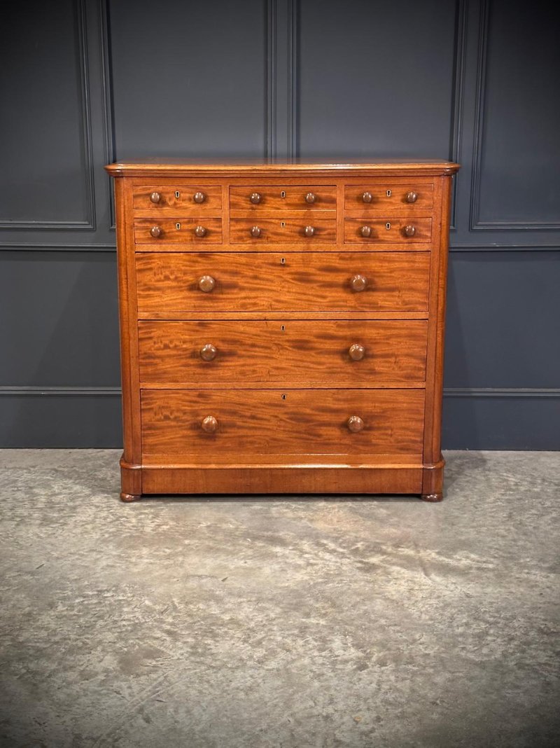 Victorian Mahogany Chest of Drawers - Image 10