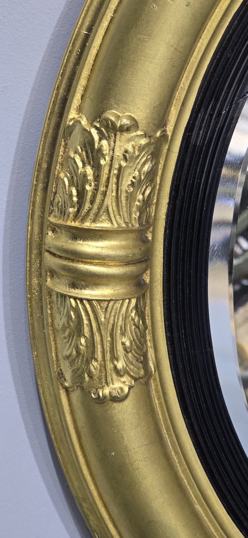 Round Gilt Regency Mirror - Image 8