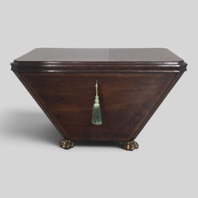 Inlaid Mahogany Wine Cooler by Edwards and Roberts