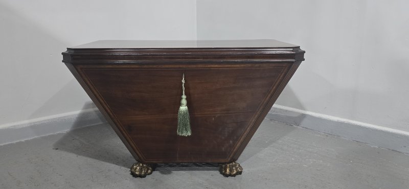 Inlaid Mahogany Wine Cooler by Edwards and Roberts - Image 3