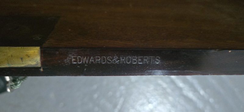 Inlaid Mahogany Wine Cooler by Edwards and Roberts - Image 9