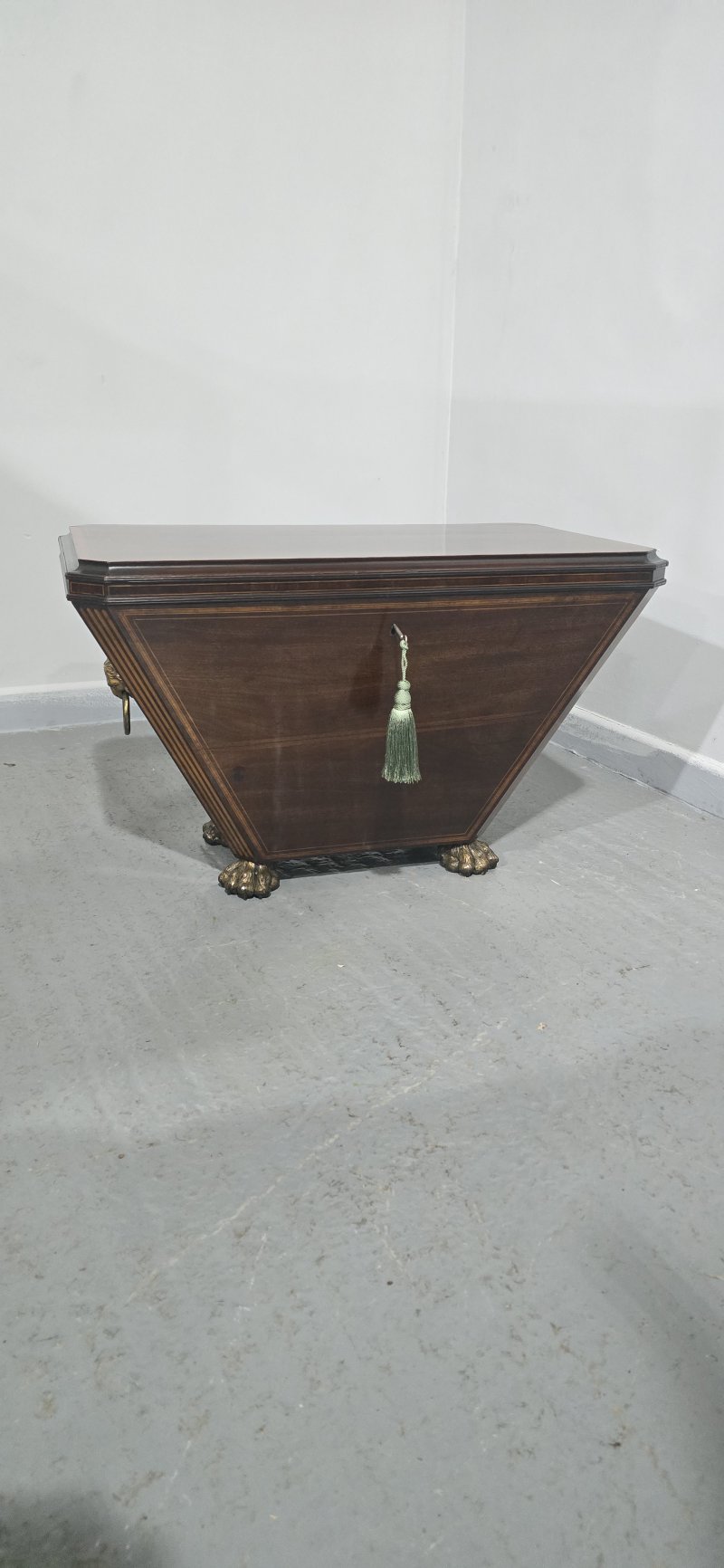 Inlaid Mahogany Wine Cooler by Edwards and Roberts - Image 13