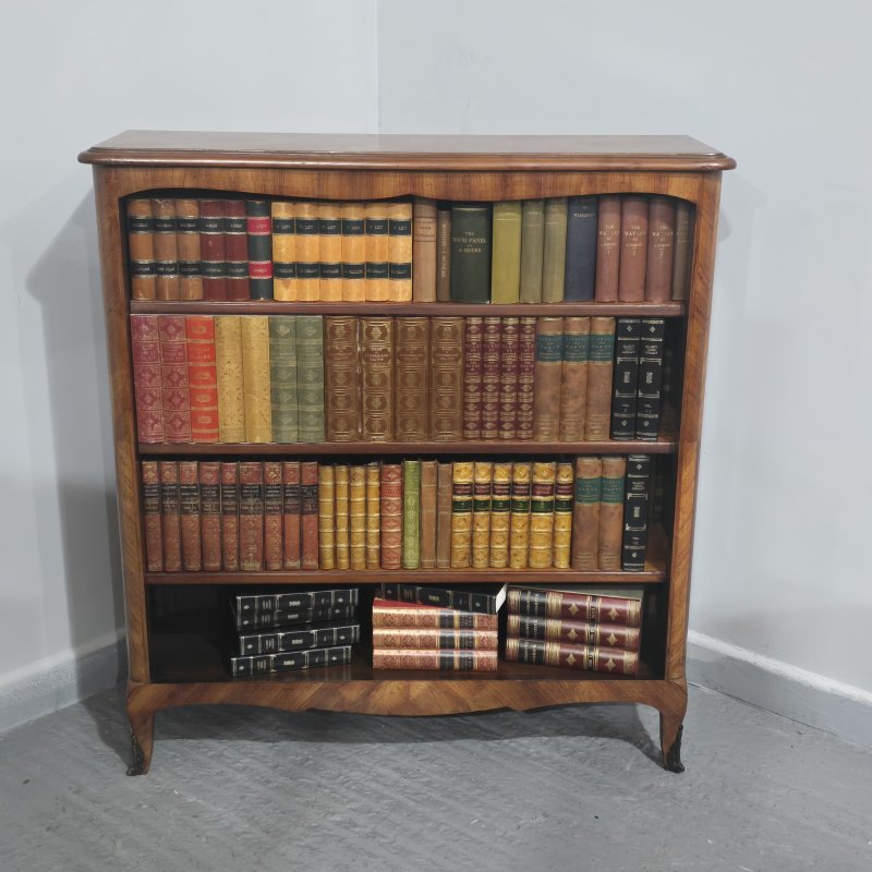 Rare Yew Wood Demi Lune Side Cabinet - Image 5