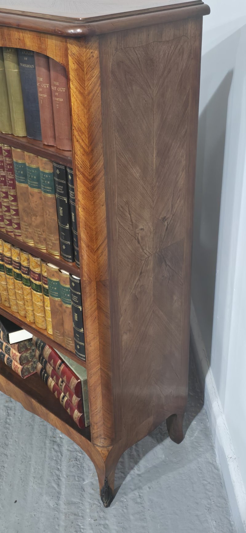 Quality French Open Adjustable Library Bookcase - Image 6