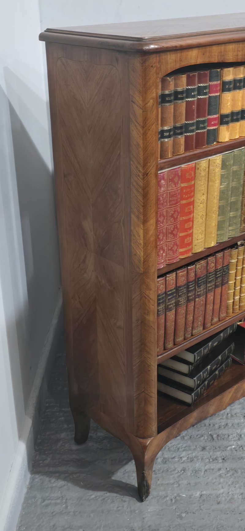 Quality French Open Adjustable Library Bookcase - Image 5