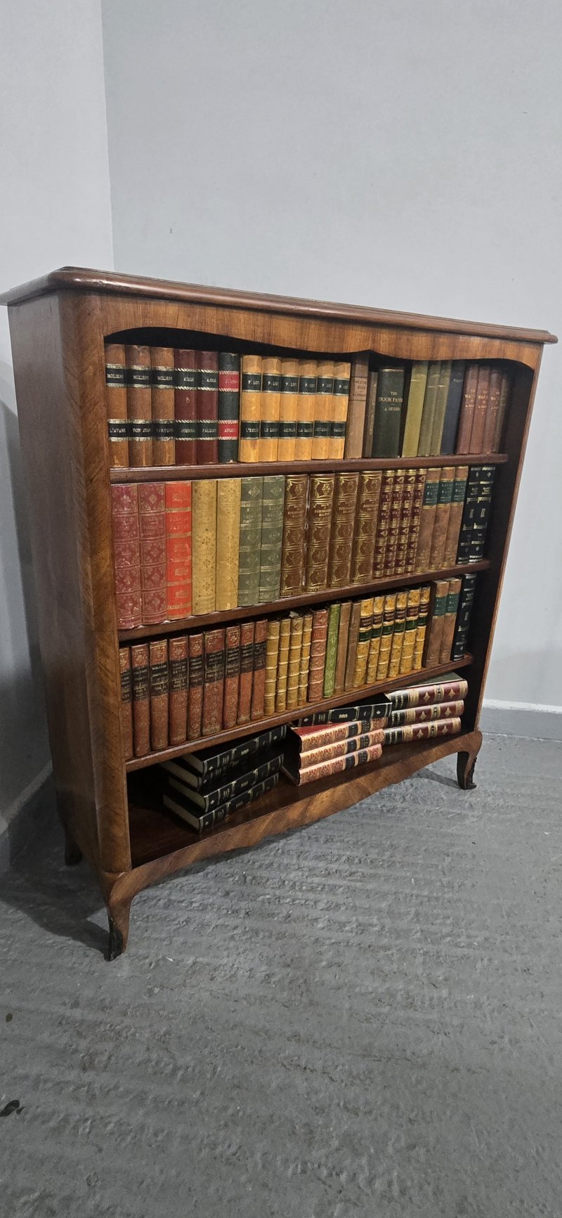 Quality French Open Adjustable Library Bookcase - Image 12