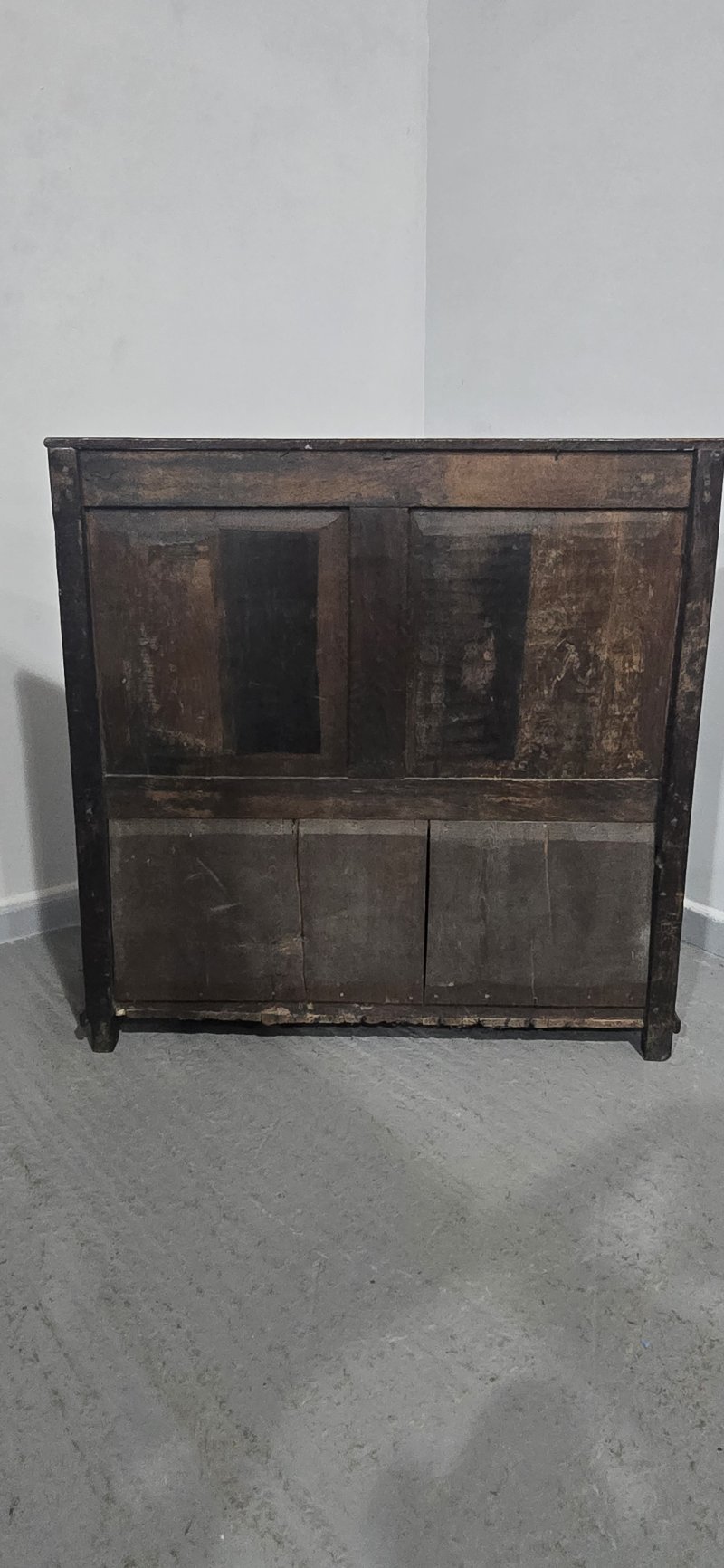 C18th Oak Monks Bench Hall Settle - Image 13