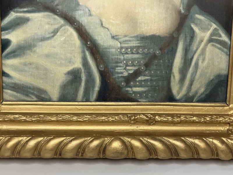 17th Century Oil Portrait of Elizabeth Cavendish, Countess of Devonshire - Image 11