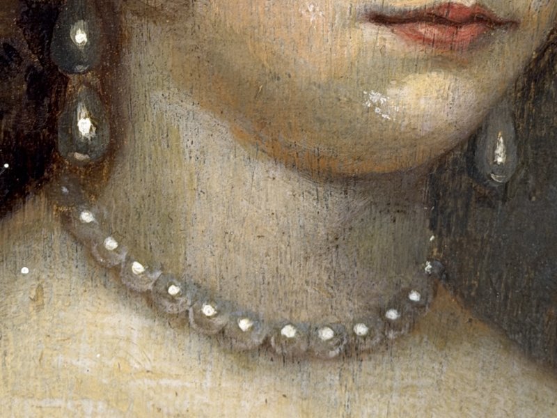 17th Century Oil Portrait of Elizabeth Cavendish, Countess of Devonshire - Image 18