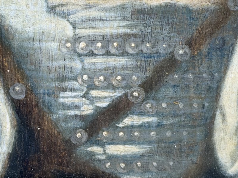 17th Century Oil Portrait of Elizabeth Cavendish, Countess of Devonshire - Image 32