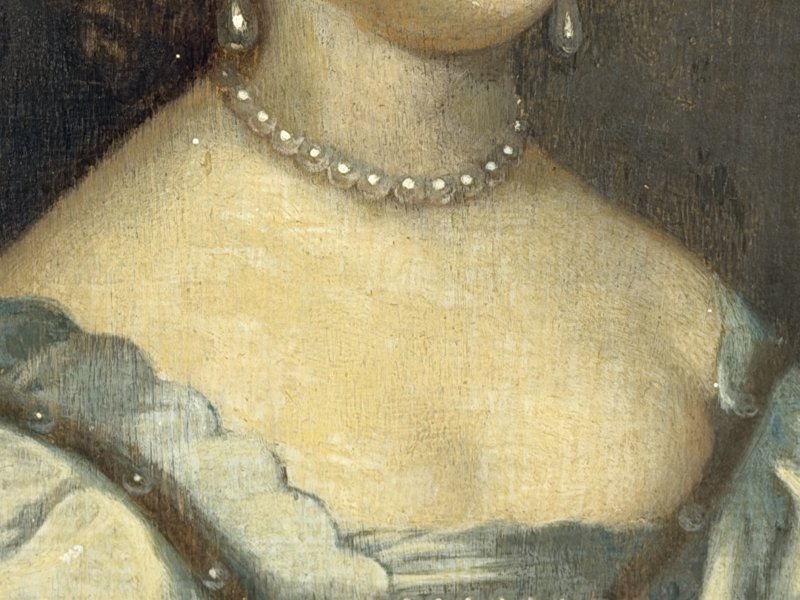 17th Century Oil Portrait of Elizabeth Cavendish, Countess of Devonshire - Image 35