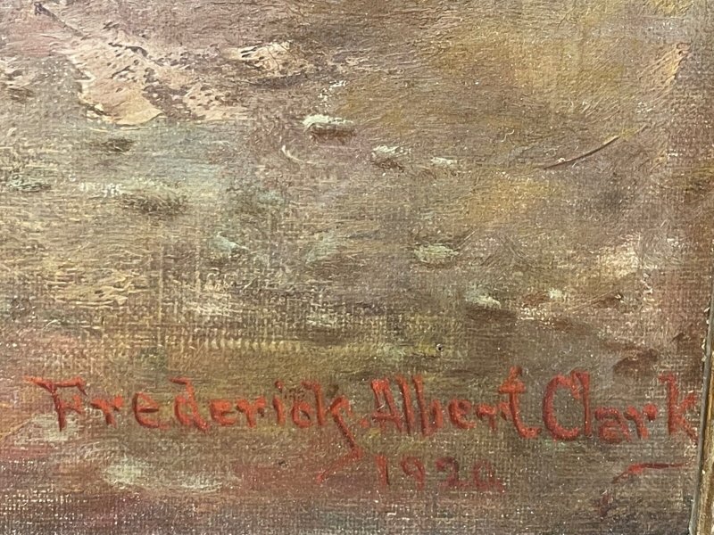 Frederick Albert Clark (1869–1954) – Spion Kop Winner of the 1920 Epsom Derby Oil Painting - Image 3