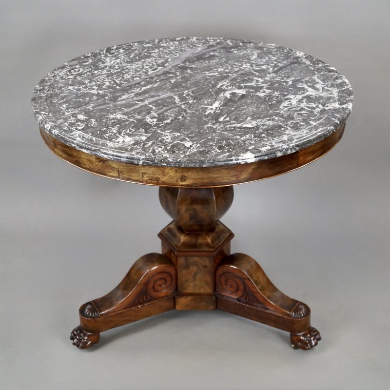 French Flame Mahogany Gueridon/Centre Table - Image 2