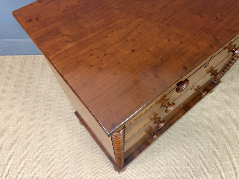 Victorian Mahogany Chest of Drawers - Image 5