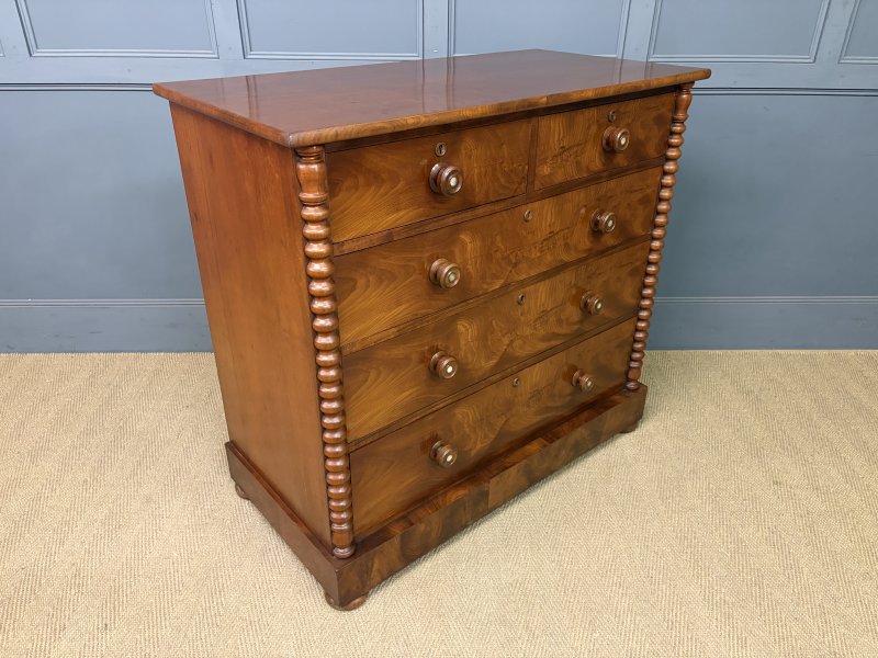 Victorian Mahogany Chest of Drawers - Image 14