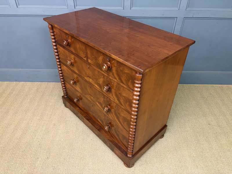 Victorian Mahogany Chest of Drawers - Image 15