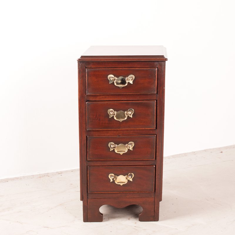 Small Mahogany Trinket Storage Chest of Drawers - Image 2
