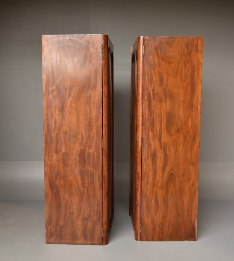 Victorian Mahogany Double Wardrobe Compactum - Image 5