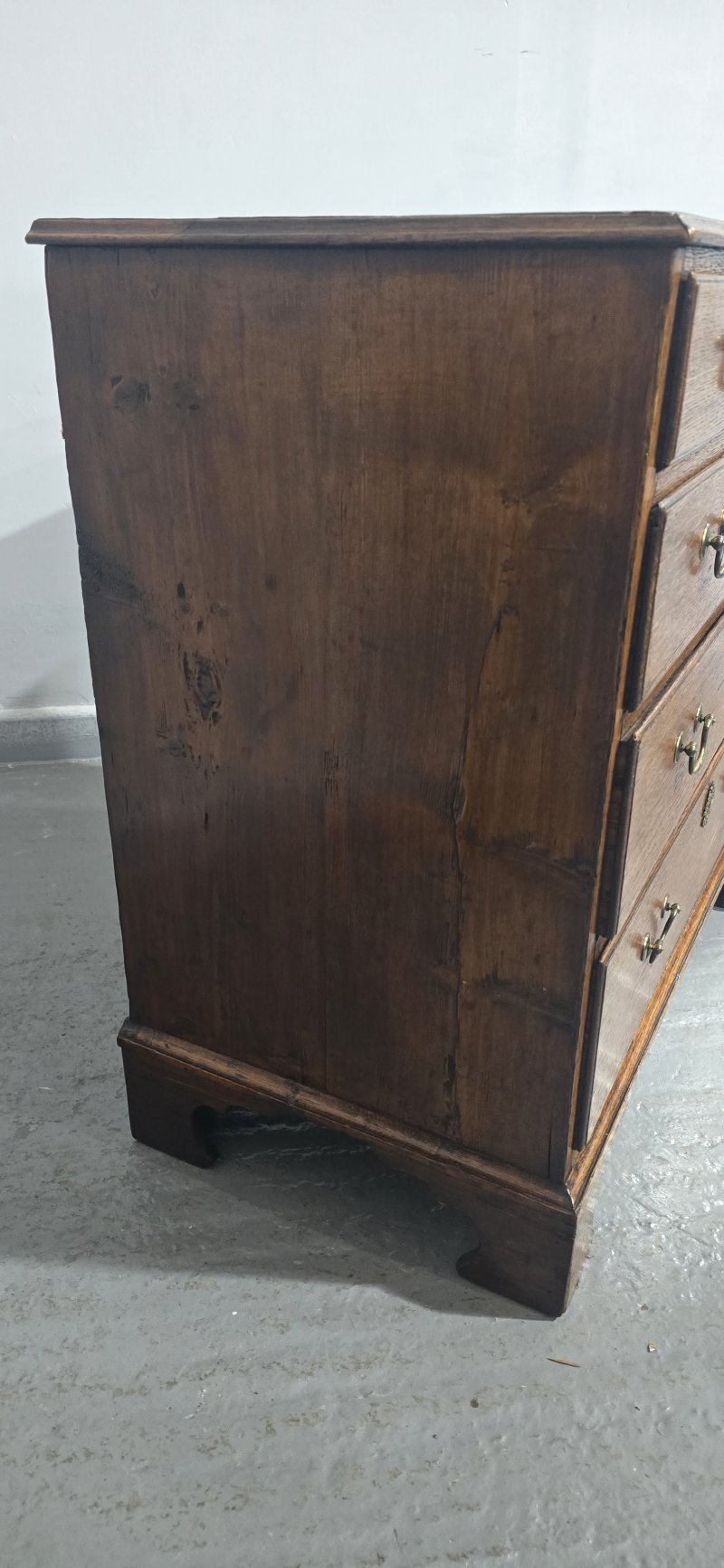 Georgian Oak Chest of Drawers - Image 5